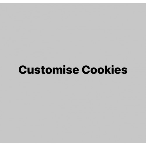 Customise Designer Inspired Cookies DIC 0000