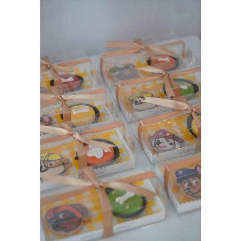 RIC 0016 Paw Patrol Royal Icing Cookies Set