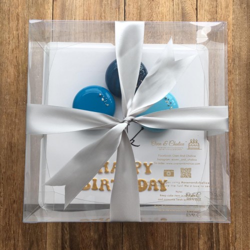 Balloon Mini Cake 0036 (3 pieces) SDD