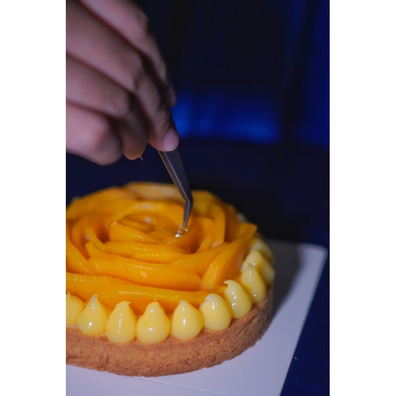 Mango Lemon Brittany Shortbread Tart (Father’s Day)